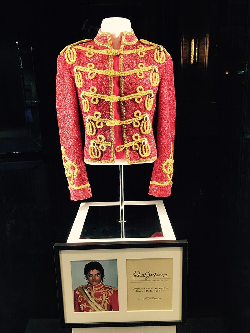 Michael Jackson red jacket